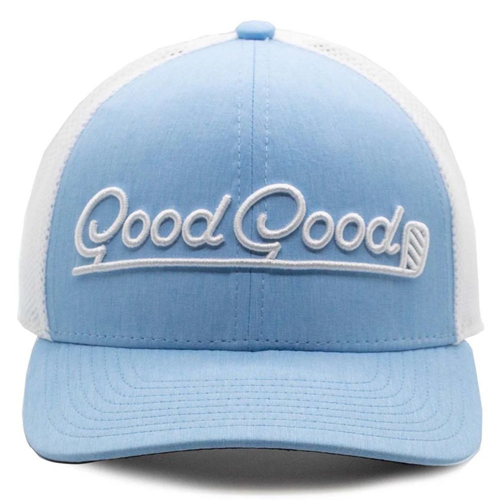 Good Good Golf Birdie Blue trucker cap